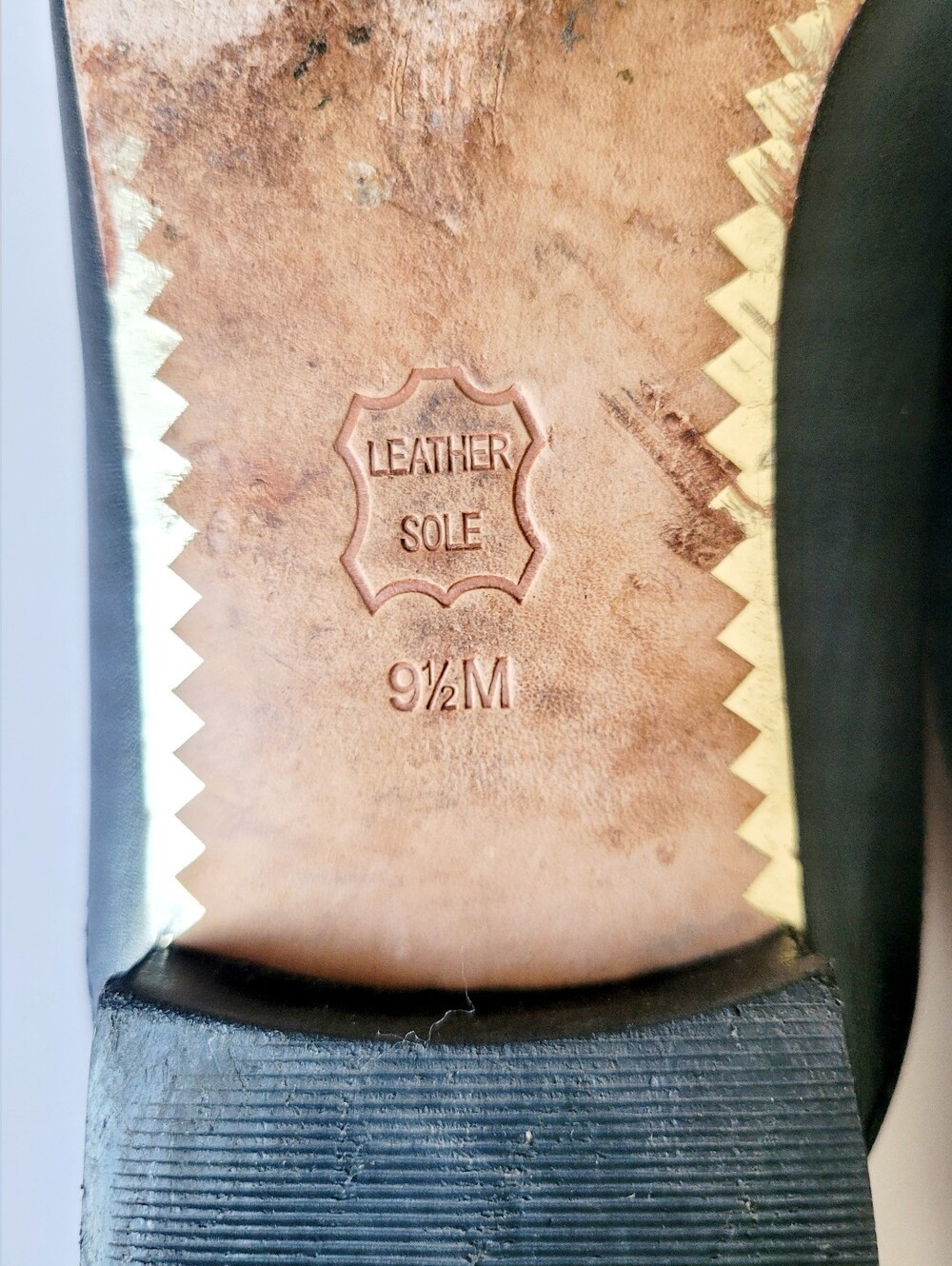 Tory Burch Amelia Calfskin Leather Backless Loafers Gold Logo Hardware Black 9.5 - Picture 13 of 16